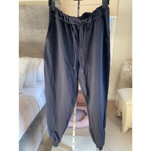 lululemon athletica Black Drawstring Jogger Pants